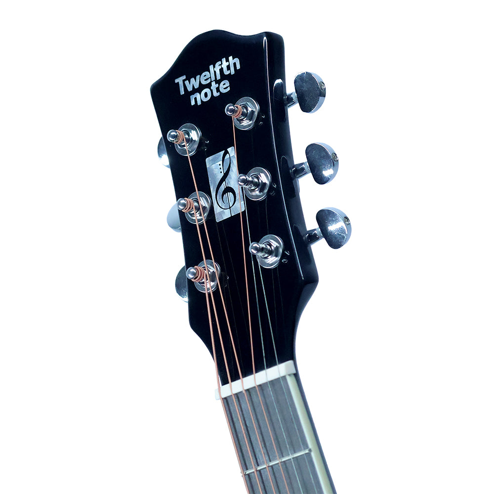 Twelfthnote SA-LS40C 40 Inch Acoustic Guitar – Black