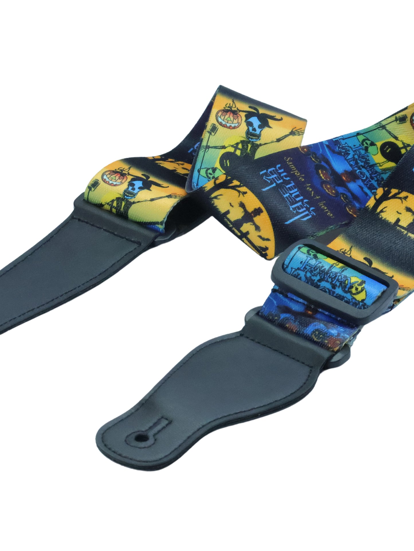 Guitar Strap Halloween Themed