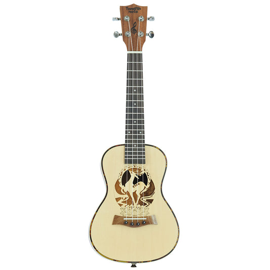 Twelfthnote Concert Ukulele | Solid Spruce Top